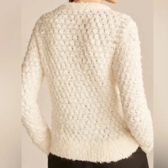 124 Rebecca Taylor Alpaca Sweater With Removable Bow – Size S – NWT - Picture 6 of 10